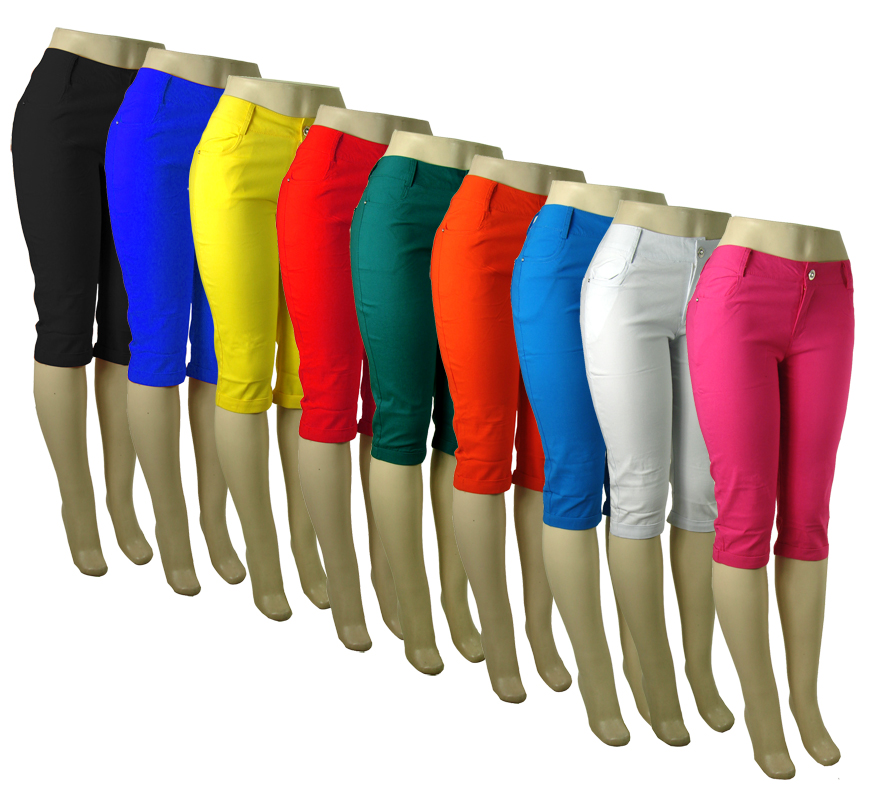 Wholesale Women's Fashion Capris